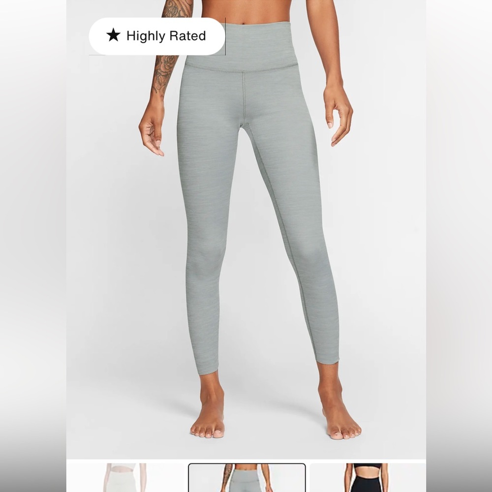 Nike Yoga Dri-FIT Luxe
Women's High-Waisted 7/8 Infinalon Leggings